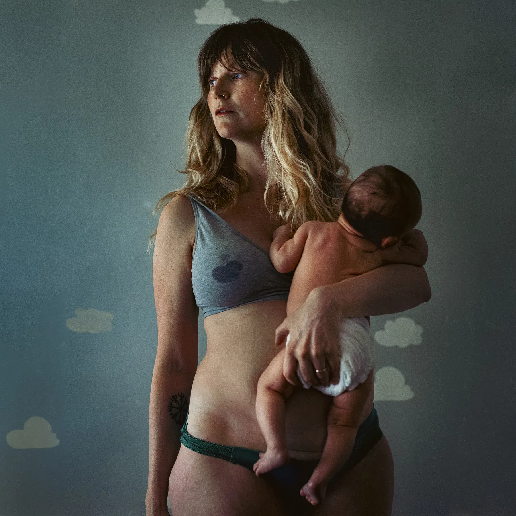 Lieke Anna met haar kindje